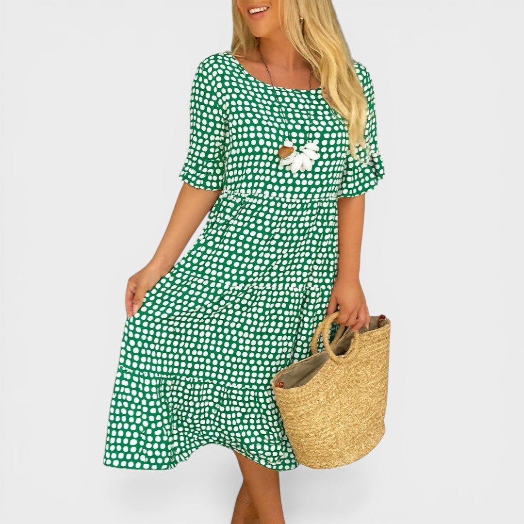 SONIA™ Magia en movimiento | Vestido midi elegante y fluido