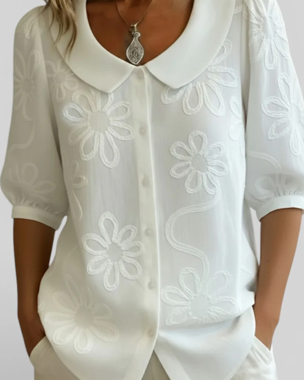 JULIA™ Blusa floral ligera y elegante