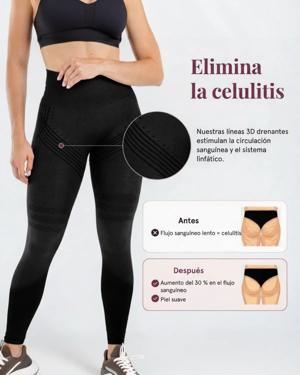 MAX 3D LEGGINGS™ | DISEÑO ANTICELULITIS