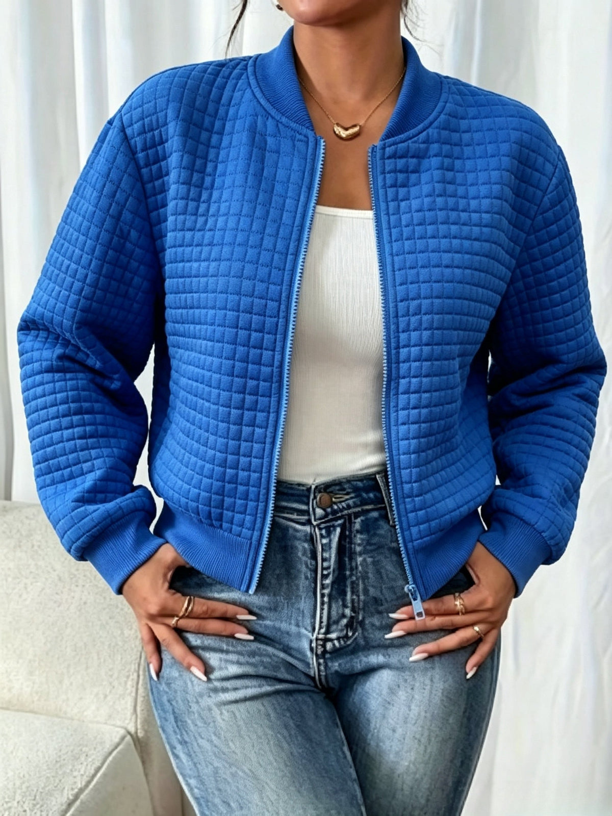 Miriam | Chaqueta Corta que No Marca la Barriga