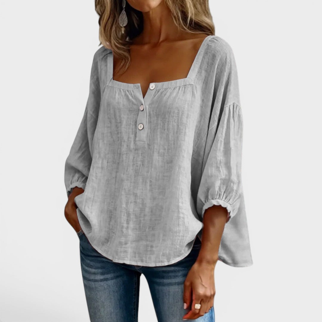 SILVIA™ Brilla con Estilo  | Blusa Casual Elegante