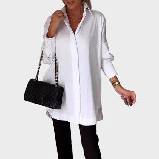 LOURDES™ Manga Larga Chic: Camisa ¡Estilo y Elegancia en una Sola Prenda!