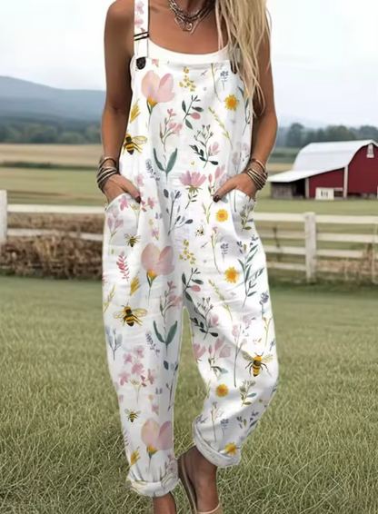 ATENEA™  Mono con estampado floral elegante