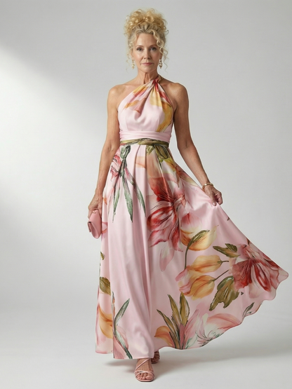 FERNANDA™ Maxi Floral Elegante: Vestido para lucir en cualquier ocasión