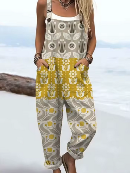 ATENEA™  Mono con estampado floral elegante