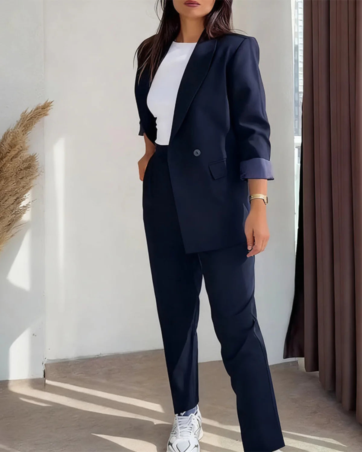MILENA™ | CONJUNTO CLÁSICO: BLAZER Y PANTALÓN