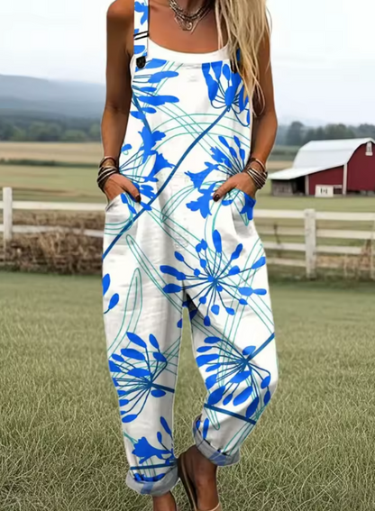 ATENEA™  Mono con estampado floral elegante