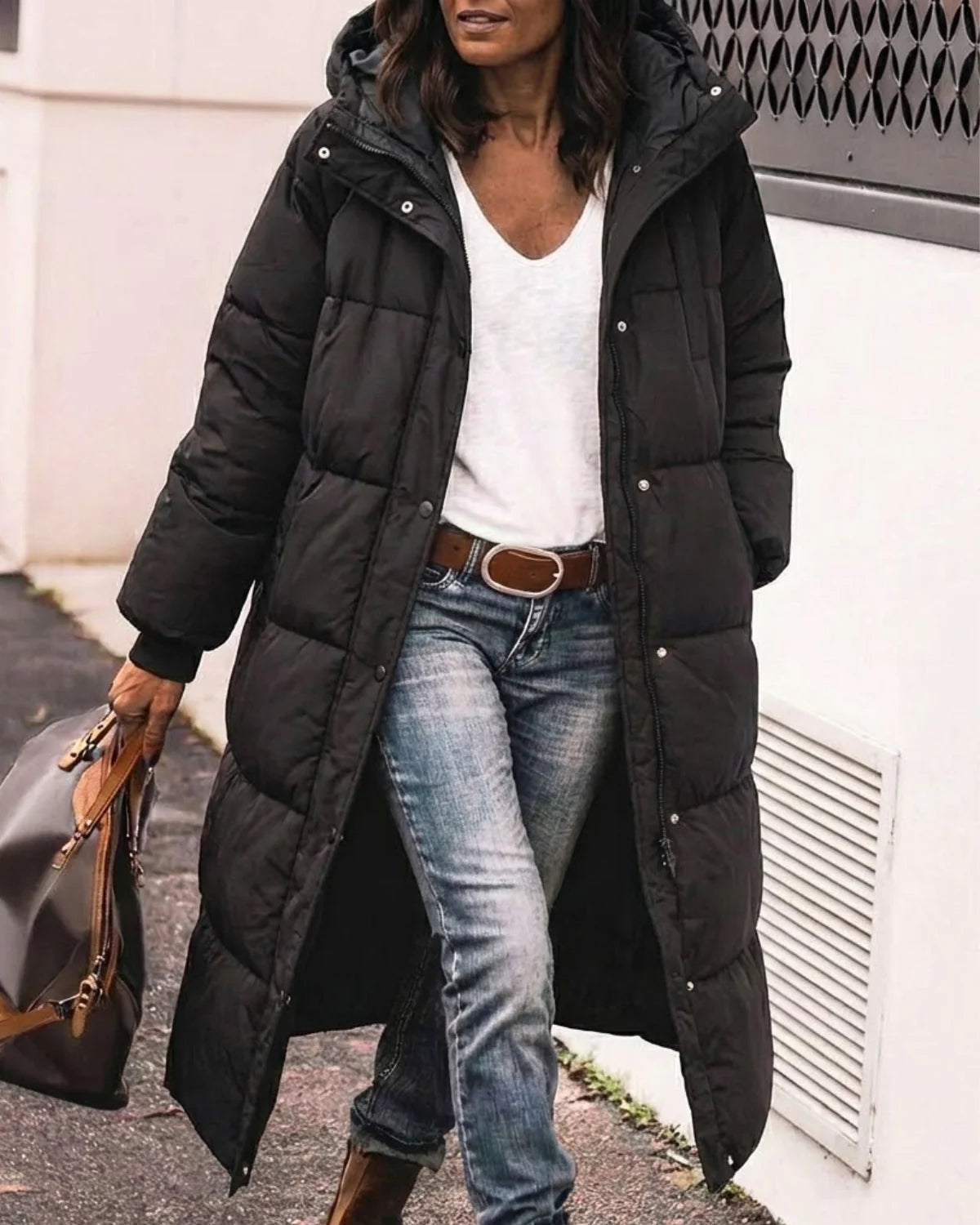 SOFIA™  CHAQUETA ACOLCHADA CON CAPUCHA
