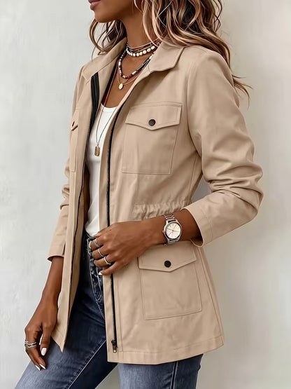 Renata | Chaqueta Utilitaria con Bolsillos
