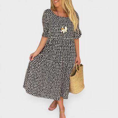 SONIA™ Magia en movimiento | Vestido midi elegante y fluido
