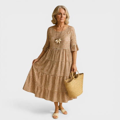 SONIA™ Magia en movimiento | Vestido midi elegante y fluido