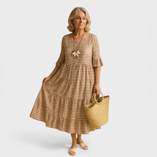 SONIA™ Magia en movimiento | Vestido midi elegante y fluido