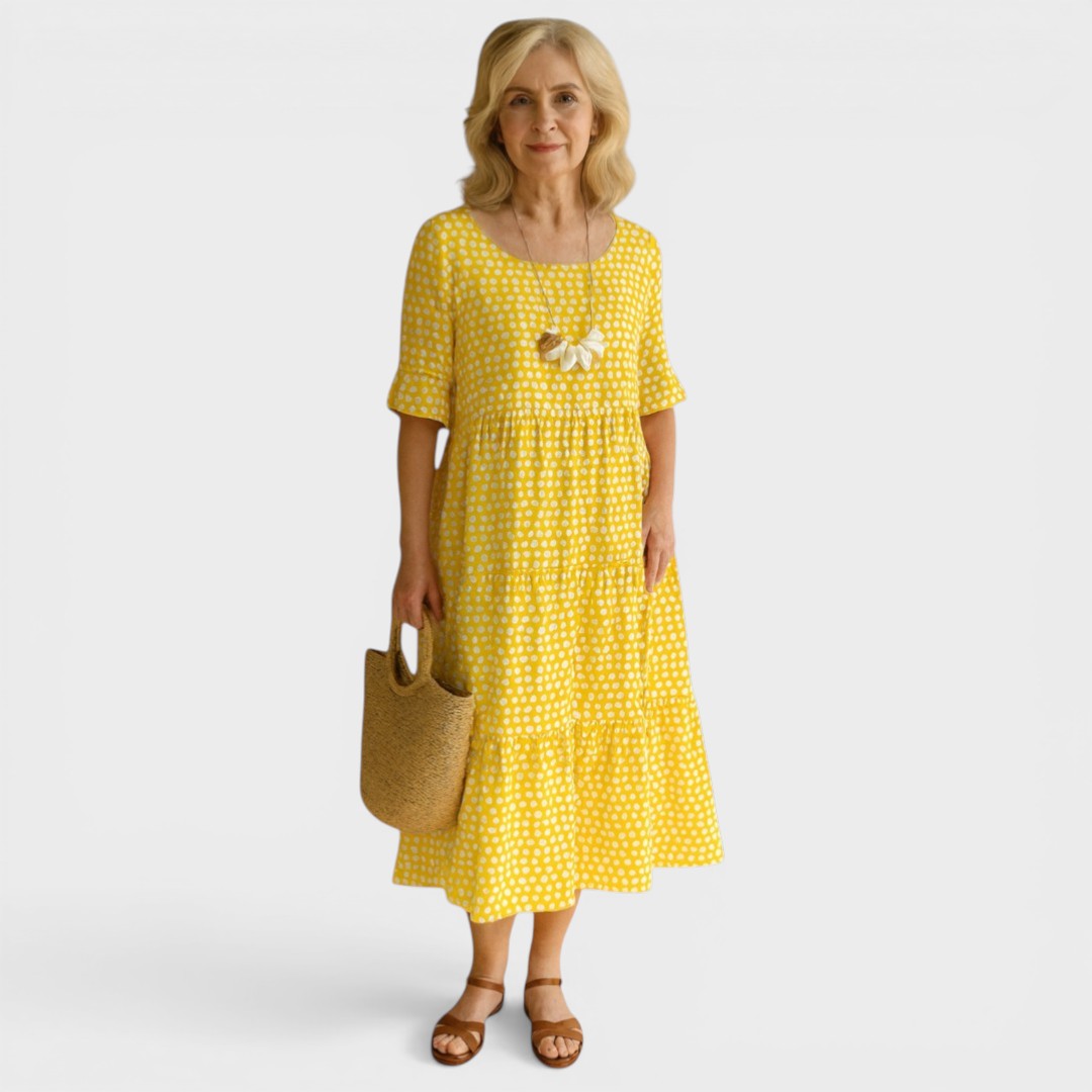 SONIA™ Magia en movimiento | Vestido midi elegante y fluido