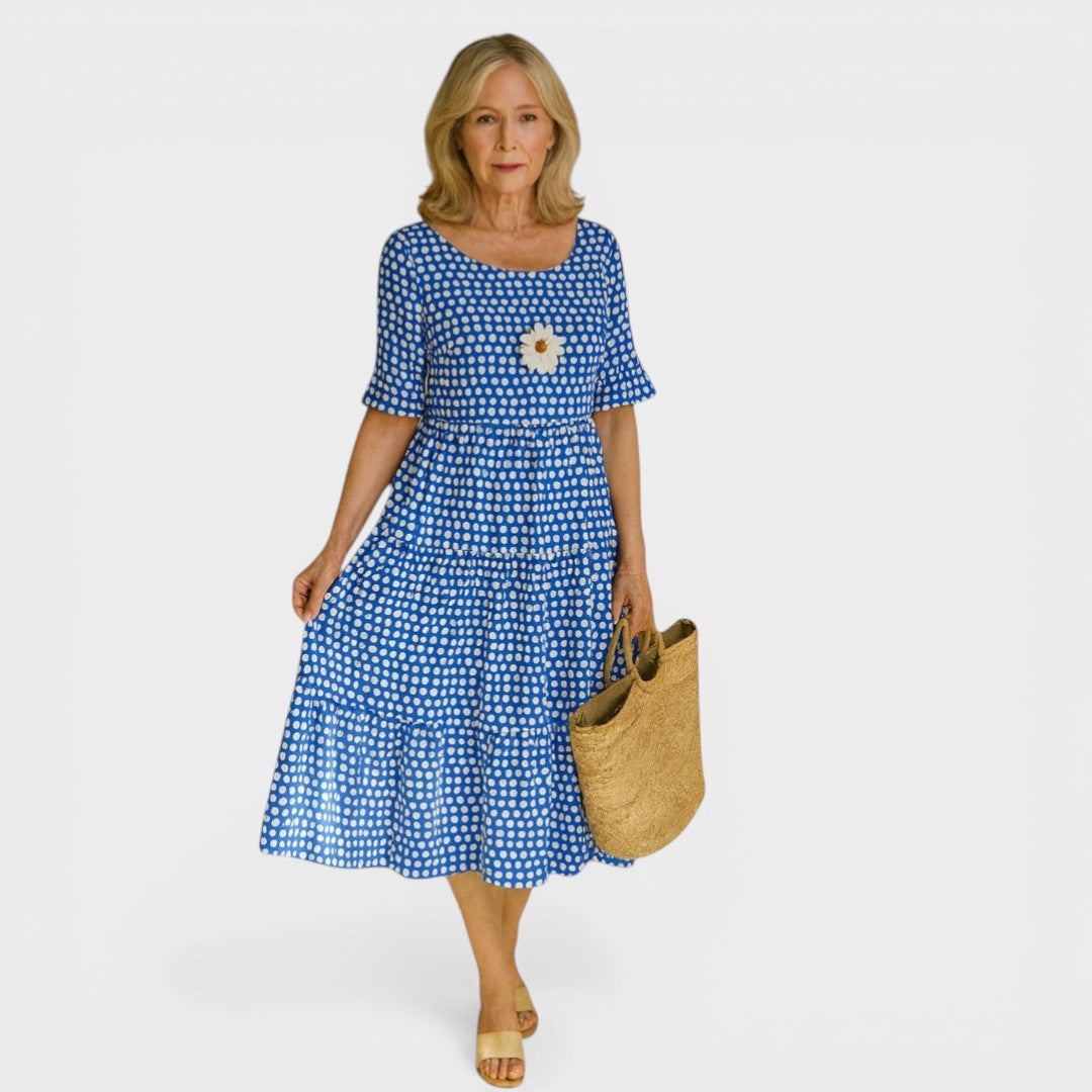 SONIA™ Magia en movimiento | Vestido midi elegante y fluido