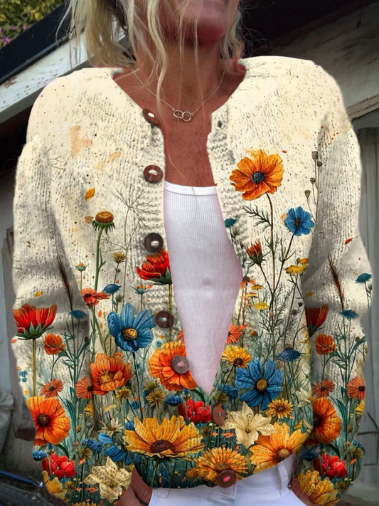 Isabella | Cárdigan Flores del Campo Paula
