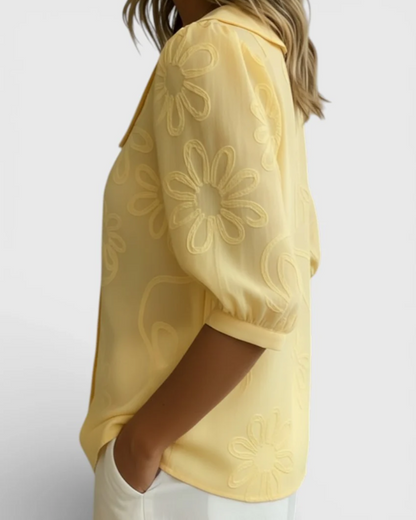 JULIA™ Blusa floral ligera y elegante