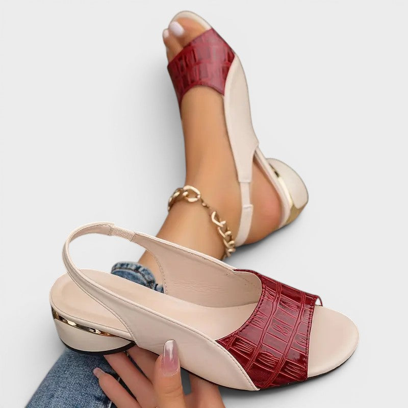 NADIA™ | Paso a Paso con Estilo: Sandalias de tacón bajo