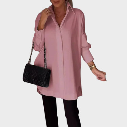 LOURDES™ Manga Larga Chic: Camisa ¡Estilo y Elegancia en una Sola Prenda!