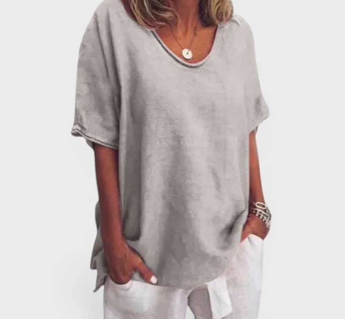 ELENA™ Blusa cómoda y fluida