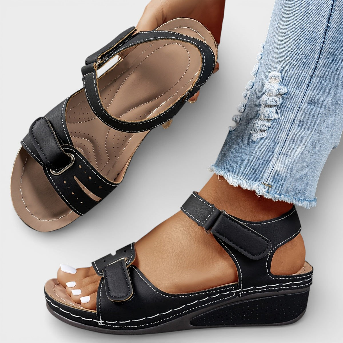 FERNANDA™ SANDALIAS: Paso ligero, pies felices
