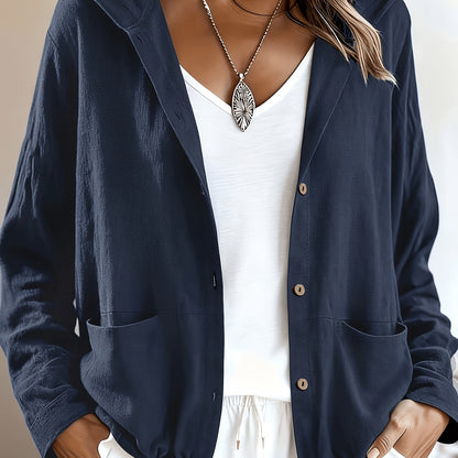 Antonia | Chaqueta con Capucha que Ajustas a tu Cintura