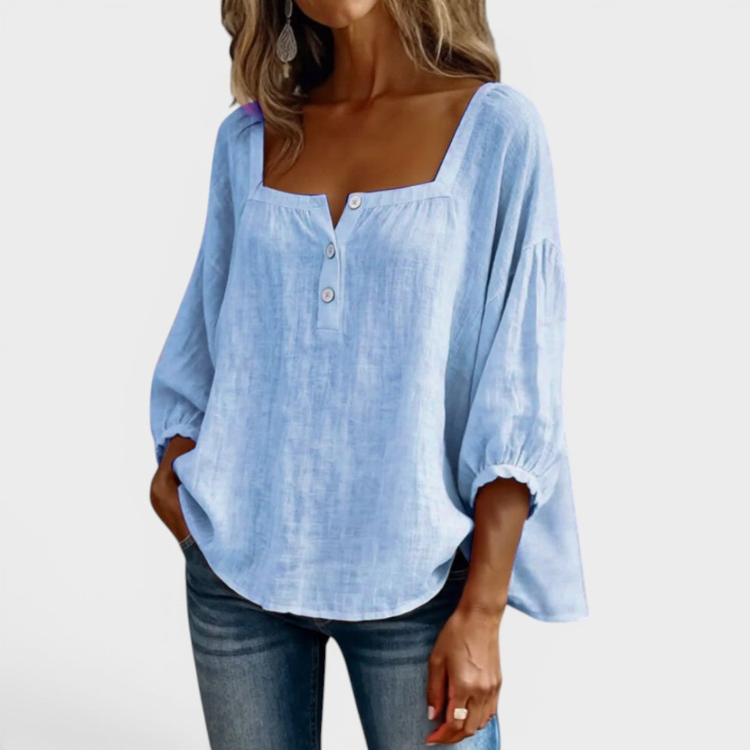 SILVIA™ Brilla con Estilo  | Blusa Casual Elegante