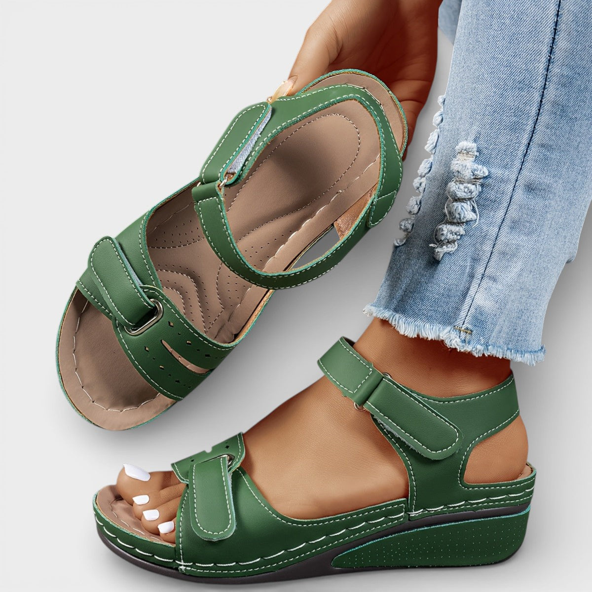 FERNANDA™ SANDALIAS: Paso ligero, pies felices