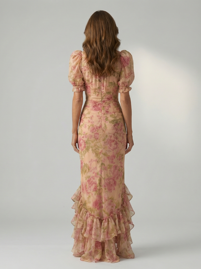 RAFAELA™ Radiante y Elegante: Vestido Maxi de Escote Alto 