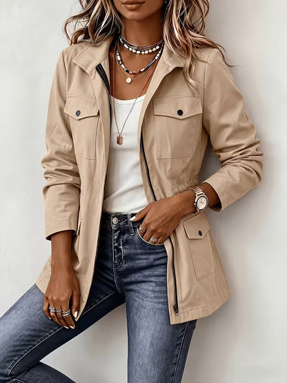 Renata | Chaqueta Utilitaria con Bolsillos