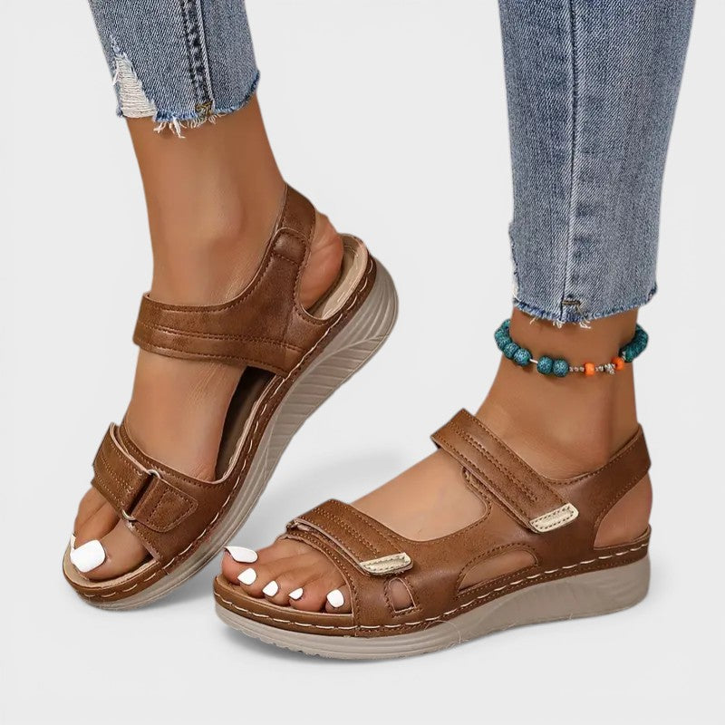 CAROLINA™ | Comfort Bliss: Sandalias ortopédicas de lujo 