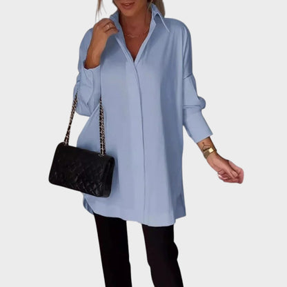 LOURDES™ Manga Larga Chic: Camisa ¡Estilo y Elegancia en una Sola Prenda!
