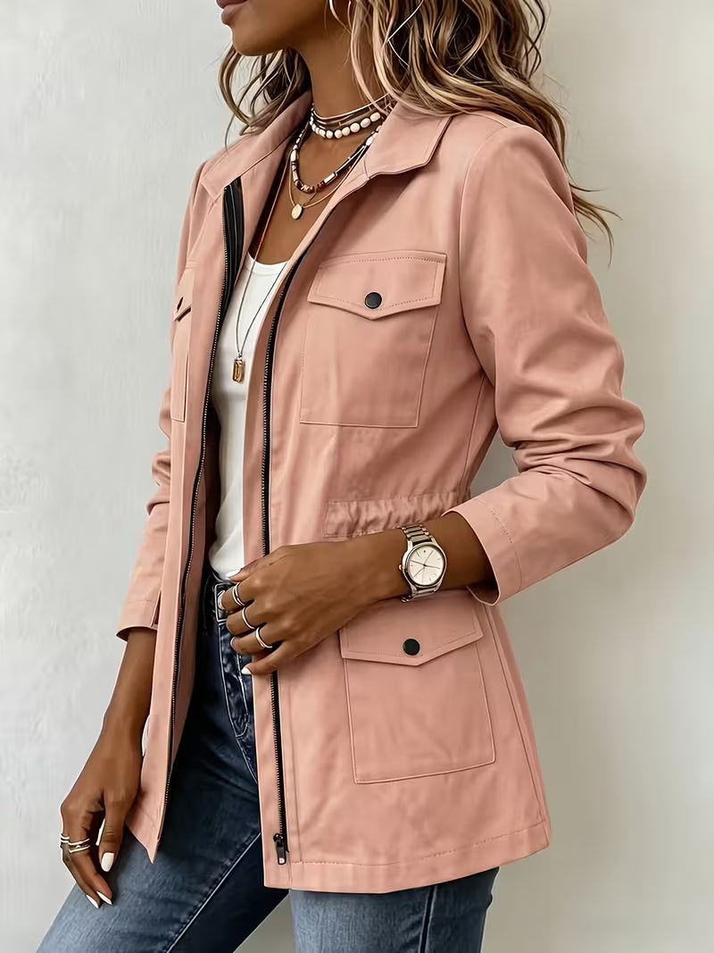 Renata | Chaqueta Utilitaria con Bolsillos