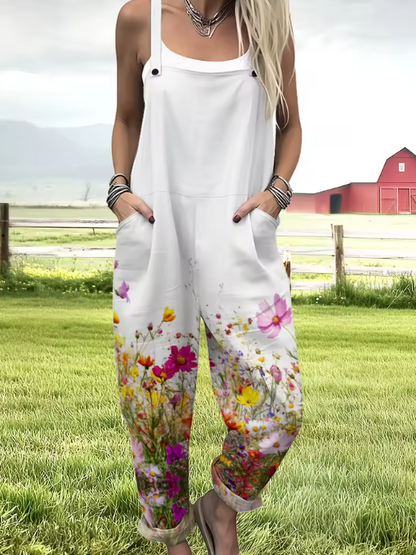 LORENA™ Mono con estampado de campos