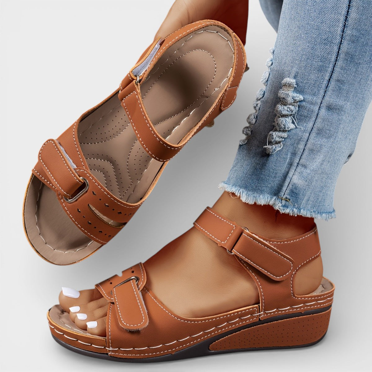 FERNANDA™ SANDALIAS: Paso ligero, pies felices