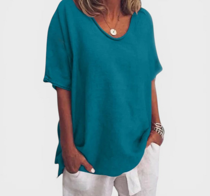ELENA™ Blusa cómoda y fluida