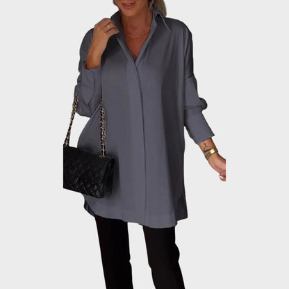 LOURDES™ Manga Larga Chic: Camisa ¡Estilo y Elegancia en una Sola Prenda!