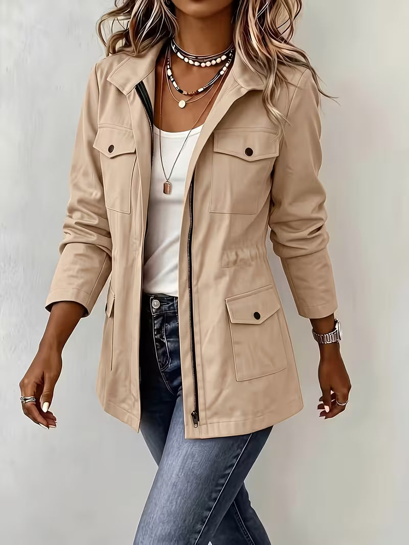 Renata | Chaqueta Utilitaria con Bolsillos
