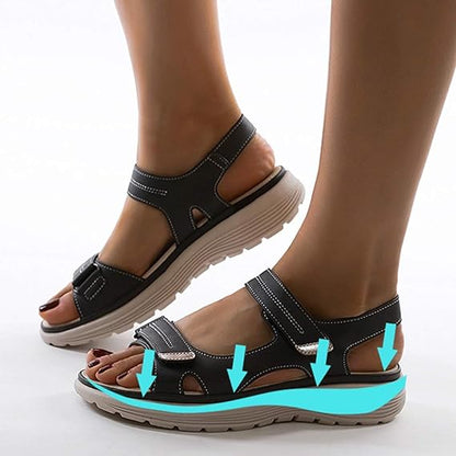 CAROLINA™ | Comfort Bliss: Sandalias ortopédicas de lujo 