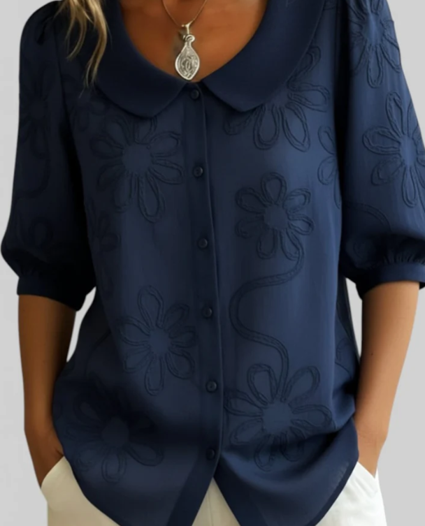 JULIA™ Blusa floral ligera y elegante
