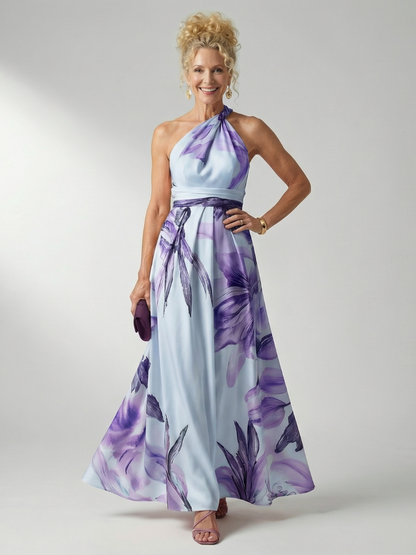 FERNANDA™ Maxi Floral Elegante: Vestido para lucir en cualquier ocasión