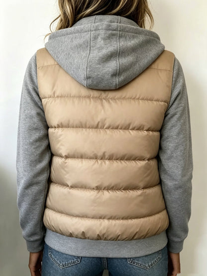 Amalia | Chaqueta Acolchada que Parece Dos Prendas