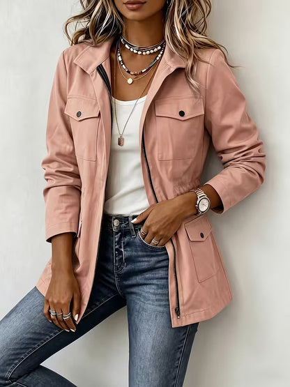 Renata | Chaqueta Utilitaria con Bolsillos
