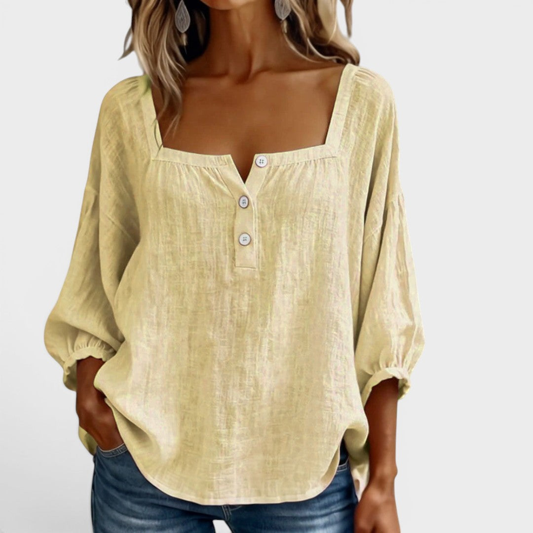 SILVIA™ Brilla con Estilo  | Blusa Casual Elegante