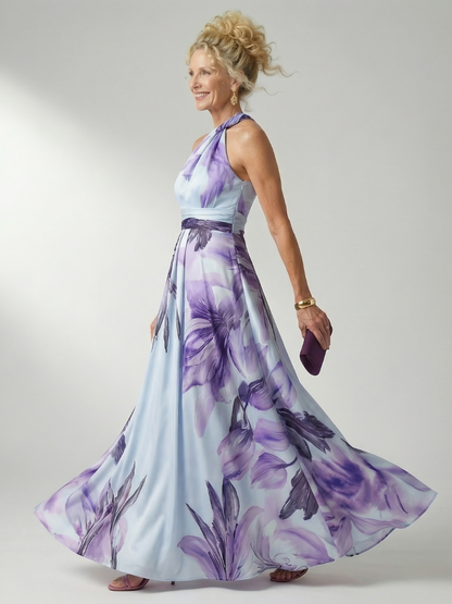 FERNANDA™ Maxi Floral Elegante: Vestido para lucir en cualquier ocasión