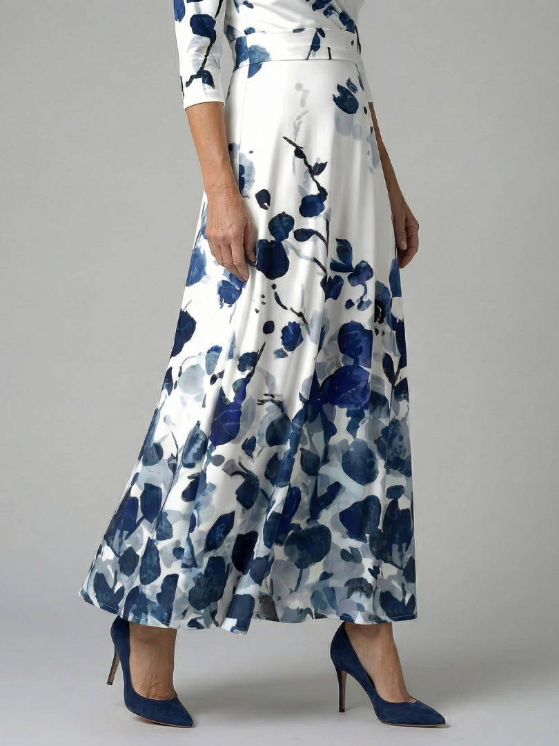 EMILIA™ Encanto Cruzado: Vestido Midi para Lucir con Estilo