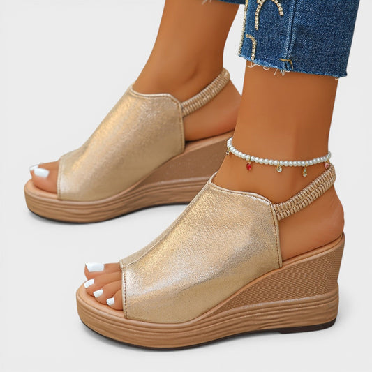 ROSA™ |  Pies Felices: Sandalias Cuña Ortopédicas para una Comodidad Inigualable