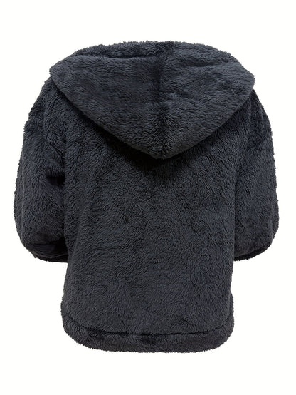 Chaqueta Laura en negro, vista trasera