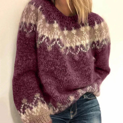 SHEILA™ | SUÉTER VINTAGE DE PUNTO ISLANDÉS