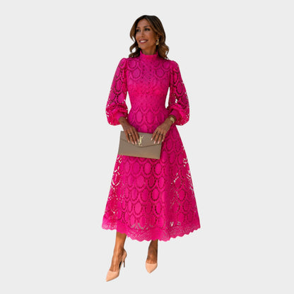 CLAUDIA™ Esencia de Elegancia: Vestido de Encaje  