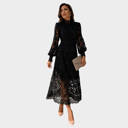 CLAUDIA™ Esencia de Elegancia: Vestido de Encaje  